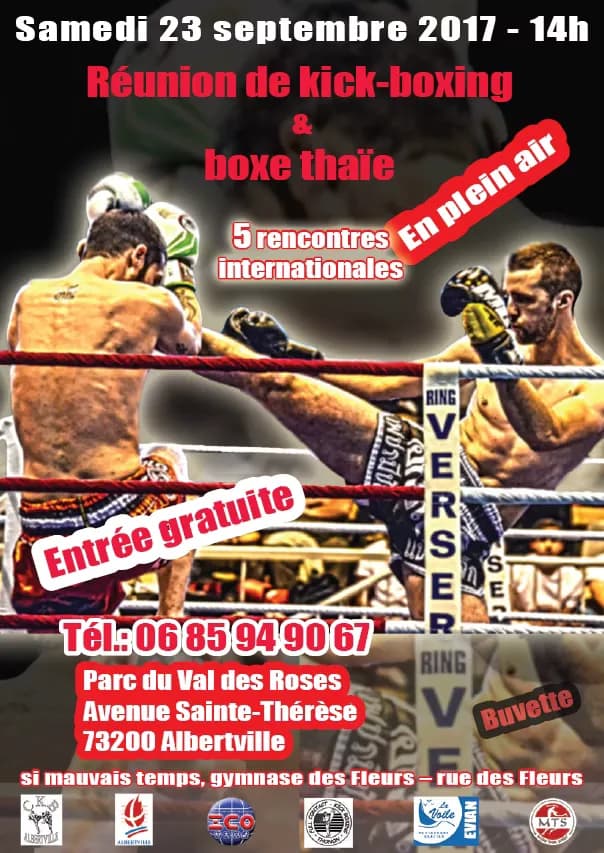 Réunion Kickboxing & Boxe Thaï, Albertville